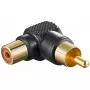 Adaptador RCA 90° Goobay 11685