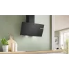 Campana extractora Bosch DWK85DK60, campana integrable de libre instalación, negra, 80 cm de ancho