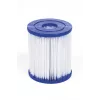 Bestway Fast Set piscina redonda inflable set 3,05 m x 66 cm, 3200 L, piscina inflable, niños y adultos, azul, blanco, 9,26 kg