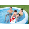 Bestway Fast Set piscina redonda inflable set 3,05 m x 66 cm, 3200 L, piscina inflable, niños y adultos, azul, blanco, 9,26 kg