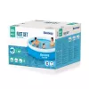 Bestway Fast Set piscina redonda inflable set 3,05 m x 66 cm, 3200 L, piscina inflable, niños y adultos, azul, blanco, 9,26 kg