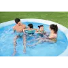 Bestway Fast Set piscina redonda inflable set 3,05 m x 66 cm, 3200 L, piscina inflable, niños y adultos, azul, blanco, 9,26 kg