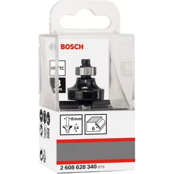 Bosch 2 608 628 340 fresa de redondear 1 ud.