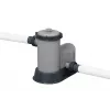 Bestway 56977 Piscina desmontable con estructura de acero redonda 23062 L marrón