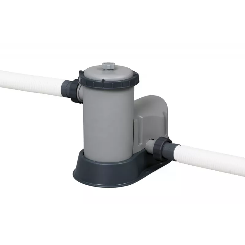 Bestway 56977 Piscina desmontable con estructura de acero redonda 23062 L marrón