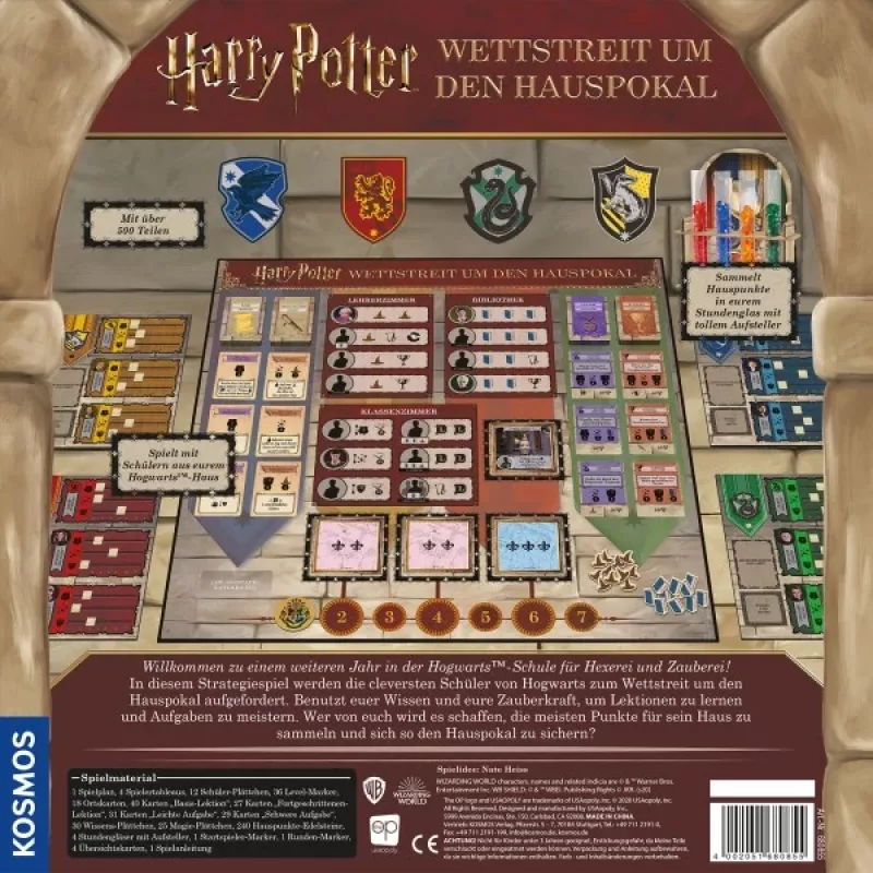 Kosmos Harry Potter 75 min Juego de cartas intercambio de cartas