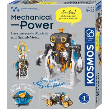 Kosmos Mechanical Power, robot, ingeniería, 8 años, multicolor