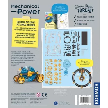 Kosmos Mechanical Power, robot, ingeniería, 8 años, multicolor