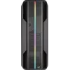 Aerocool Splinter Duo-G-BK-v1 caja ATX Mid Tower, cristal templado, negro