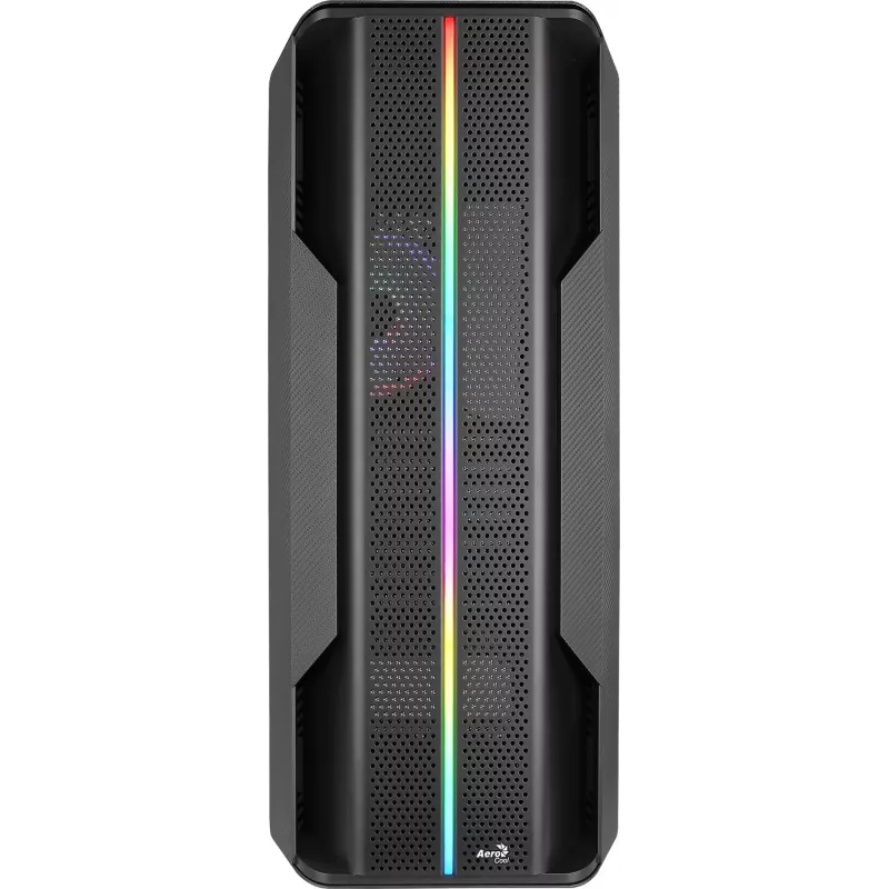 Aerocool Splinter Duo-G-BK-v1 caja ATX Mid Tower, cristal templado, negro