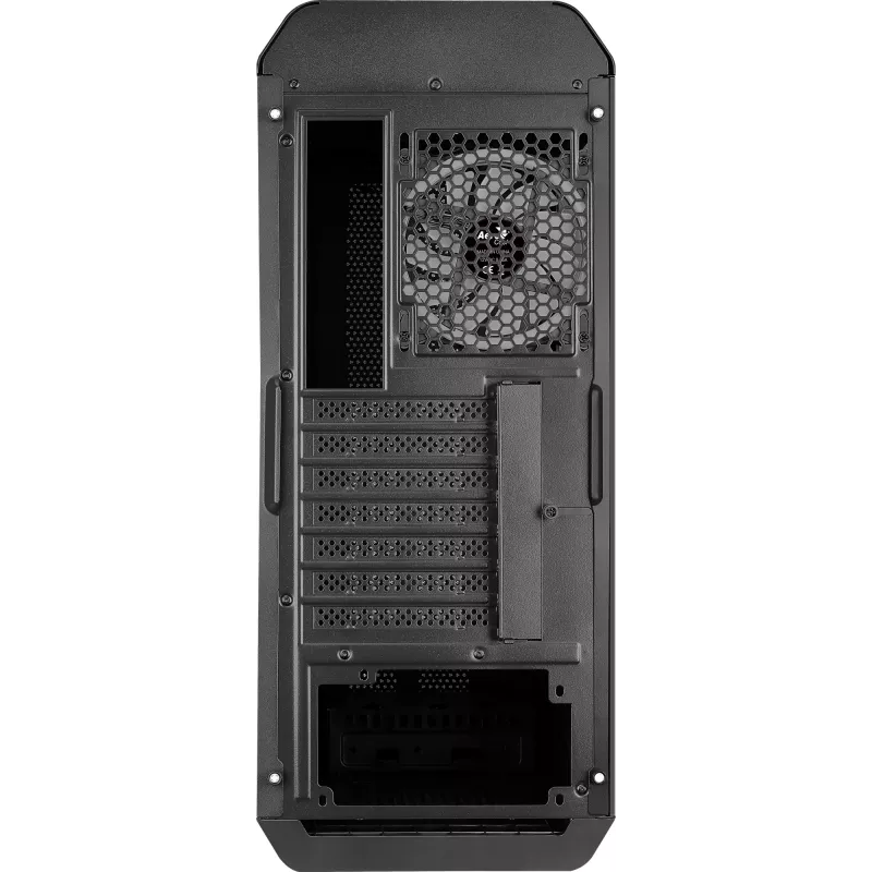 Aerocool Splinter Duo-G-BK-v1 caja ATX Mid Tower, cristal templado, negro