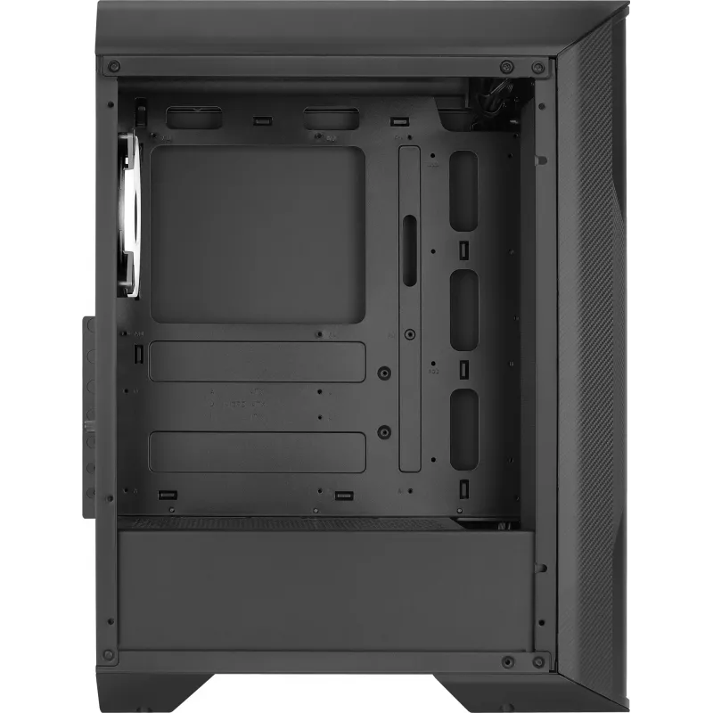Aerocool Splinter Duo-G-BK-v1 caja ATX Mid Tower, cristal templado, negro