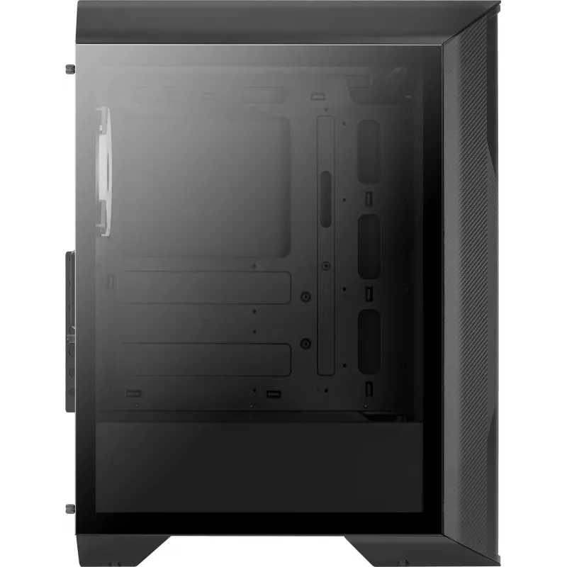Aerocool Splinter Duo-G-BK-v1 caja ATX Mid Tower, cristal templado, negro