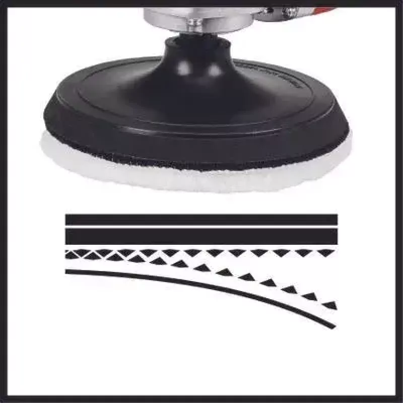 Einhell CC-PO 1100/150 E pulidora y lijadora, 1100 W, 150 mm