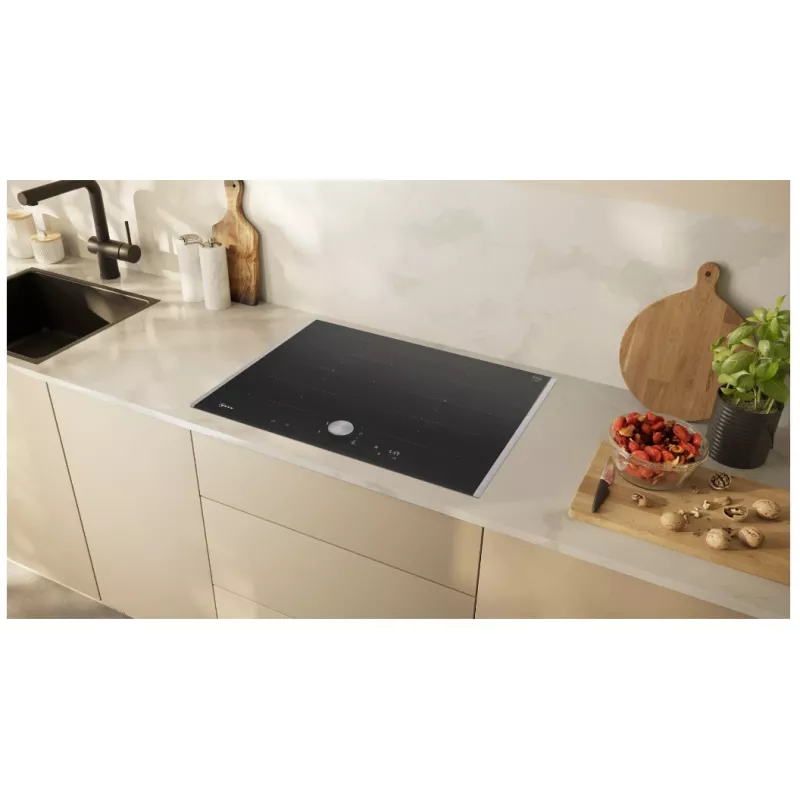 Neff T67TTX4L0 Placa de cocina negra de encastre 70 cm placa de inducción por zonas 4 zona(s)