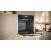 Neff N 70 B24CR31N0 Horno 71 L Negro, acero inoxidable