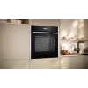 Neff N 70 B24CR31N0 Horno 71 L Negro, acero inoxidable