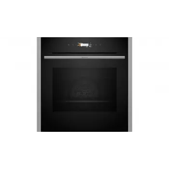 Neff N 70 B24CR71N0 Horno 71 L Negro, acero inoxidable