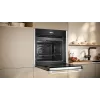 Neff N 70 B24CR71N0 Horno 71 L Negro, acero inoxidable
