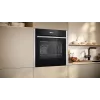 Neff N 70 B24CR71N0 Horno 71 L Negro, acero inoxidable