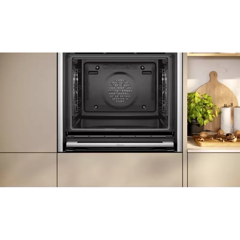 Neff B64CS71N0 Horno 71 L Negro, acero inoxidable