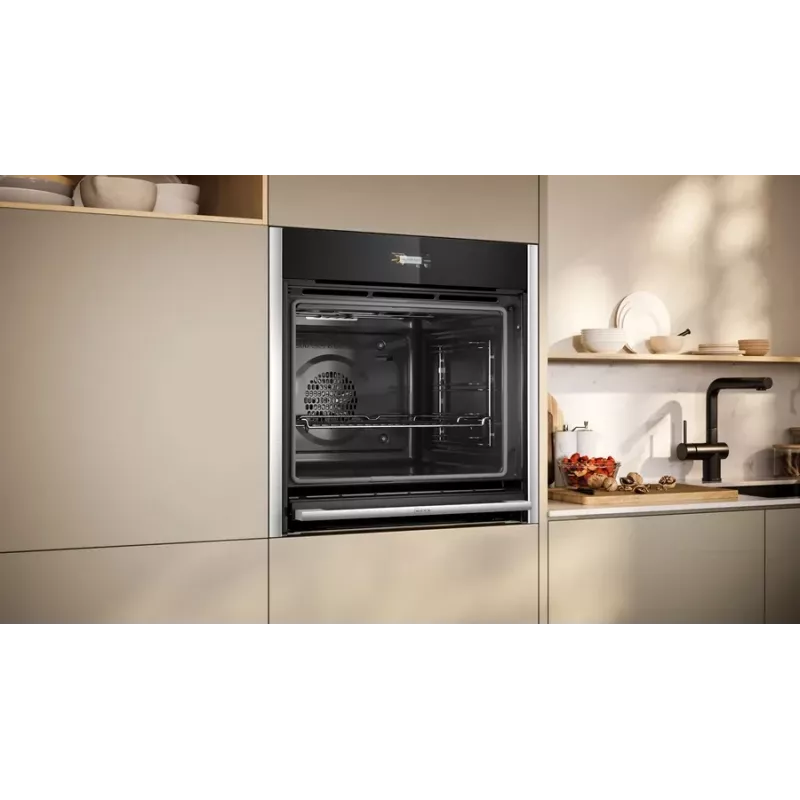 Neff B54CR71N0 Horno 71 L Negro, acero inoxidable