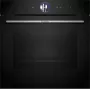 Bosch Serie 8 HRG7764B1 horno encastrable, 60 cm, 71 l, A+, vapor, AirFry, pirólisis, Home Connect, negro