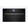 Bosch Serie 8 HRG7764B1 horno encastrable, 60 cm, 71 l, A+, vapor, AirFry, pirólisis, Home Connect, negro
