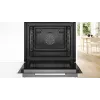 Bosch Serie 8 HRG7764B1 horno encastrable, 60 cm, 71 l, A+, vapor, AirFry, pirólisis, Home Connect, negro