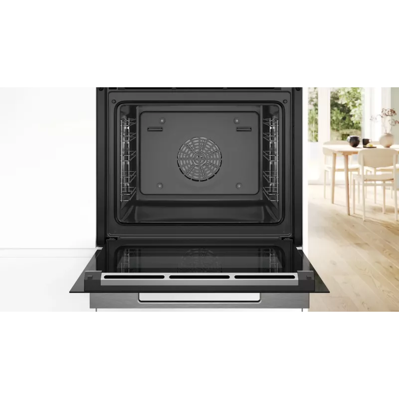 Bosch Serie 8 HBG7363B1 Horno 71 L 3600 W Negro