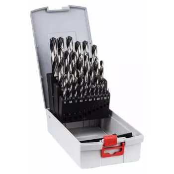 Juego de brocas helicoidales Bosch HSS PointTeQ 25 uds.