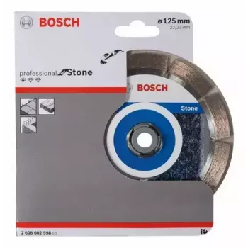 Bosch Standard for Stone disco de corte de diamante, 125 x 22,23 mm, 2608602598