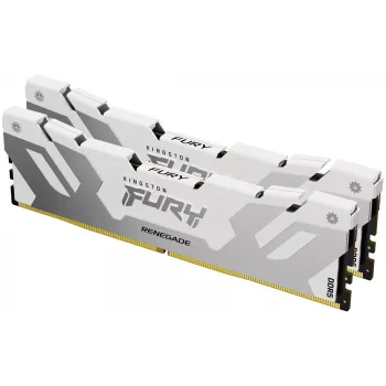 Kingston Technology FURY 32GB 8000MT/s DDR5 CL38 DIMM (Kit de 2) Renegade White XMP