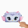 Purse Pets, Print Perfect Hoot Couture Owl, juguete interactivo y bolso con más de 30 sonidos y reacciones, juguete para niñas a partir de 5 años