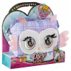 Purse Pets, Print Perfect Hoot Couture Owl, juguete interactivo y bolso con más de 30 sonidos y reacciones, juguete para niñas a partir de 5 años