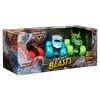 Monster Jam, set Charged Beasts, oficial, Dragon, Octon8er, Jurassic Attack, monster trucks de fundición a escala 1:64, juguete para niños y niñas a partir de 3 años