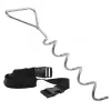 Set de anclajes para trampolín HUDORA 65011 acero negro plata