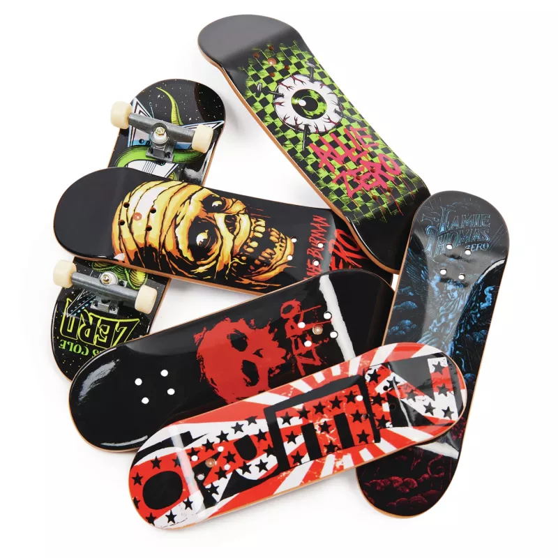 Tech Deck, pack extra de fingerboard Sk8shop, miniskates coleccionables y personalizables (los estilos pueden variar)