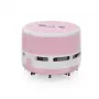 Peach PA105 aspirador de mano rosa, blanco sin bolsa