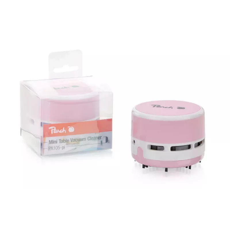 Peach PA105 aspirador de mano rosa, blanco sin bolsa