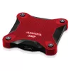 SSD externo ADATA SD620 512 GB, USB 3.2 Gen 2 Micro-USB B, rojo, carcasa de silicona