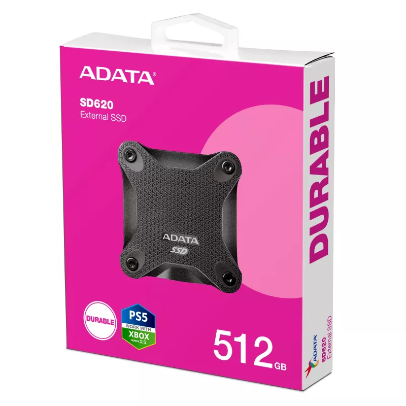 ADATA SD620 512 GB Micro-USB B 3.2 Gen 2 (3.1 Gen 2) Negro