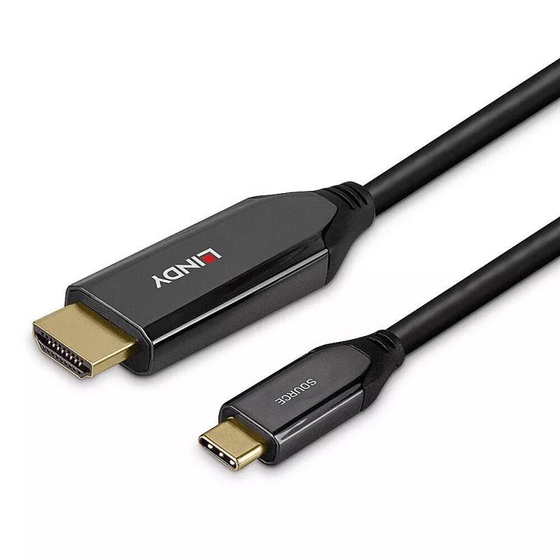 Lindy cable adaptador de 2 m USB Type-C a HDMI 8K60