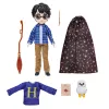 Wizarding World Harry Potter, set de regalo de muñecos Harry Potter de 8 inch con capa de invisibilidad y 5 accesorios, juguete infantil a partir de 6 años