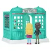 Wizarding World Harry Potter, tienda de dulces Honeydukes Magical Minis con 2 figuras exclusivas y 5 accesorios, juguete infantil a partir de 6 años