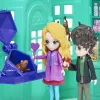 Wizarding World Harry Potter, tienda de dulces Honeydukes Magical Minis con 2 figuras exclusivas y 5 accesorios, juguete infantil a partir de 6 años