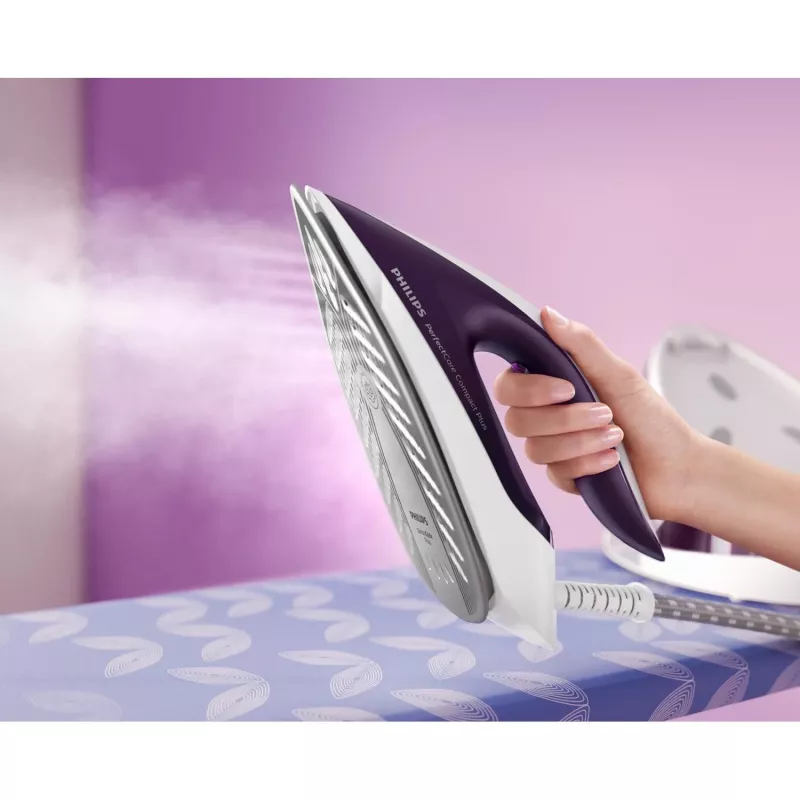 Centro de planchado Philips GC7933/30 2400 W 1,5 L suela SteamGlide Plus violeta