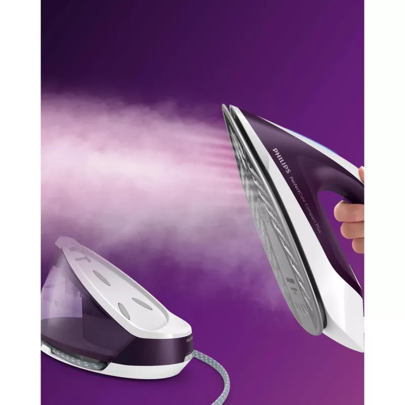 Centro de planchado Philips GC7933/30 2400 W 1,5 L suela SteamGlide Plus violeta