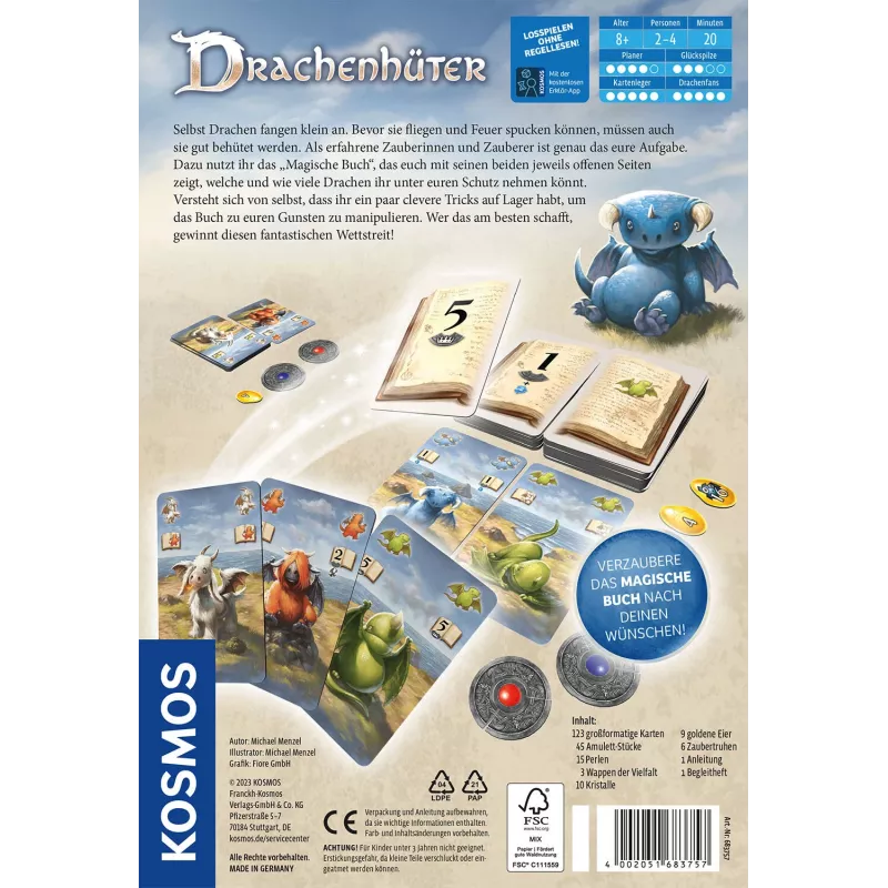 Kosmos 44138956 juego de mesa/cartas 20 min juego de colección