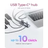 Hub USB icybox IB-HUB1450-C31 — 10 puertos, USB 3.2